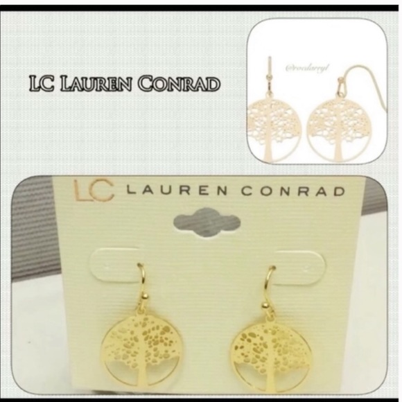 LC Lauren Conrad Jewelry - LC Lauren Conrad Tree of Life Earrings